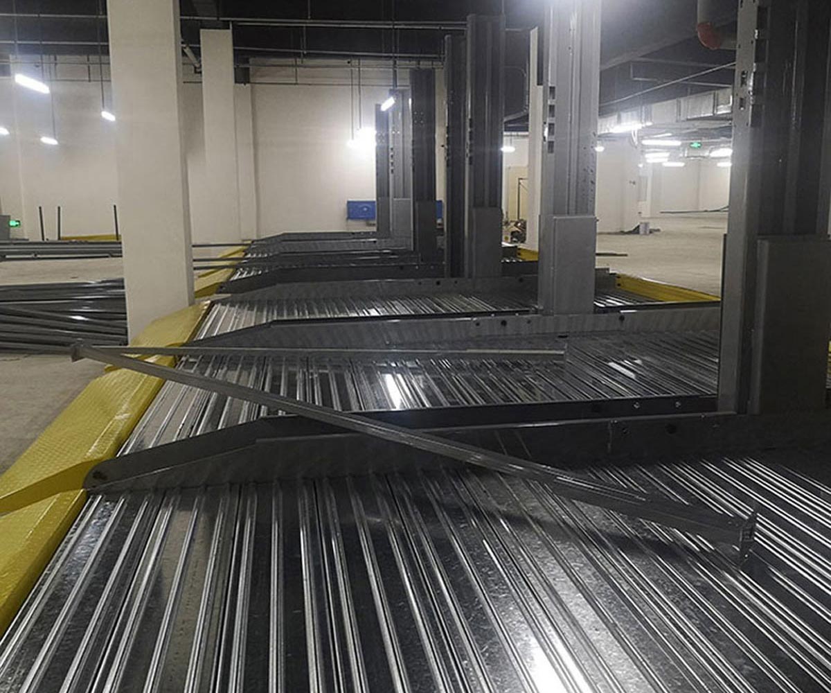 九龙地下室简易升降类机械式立体车库改造