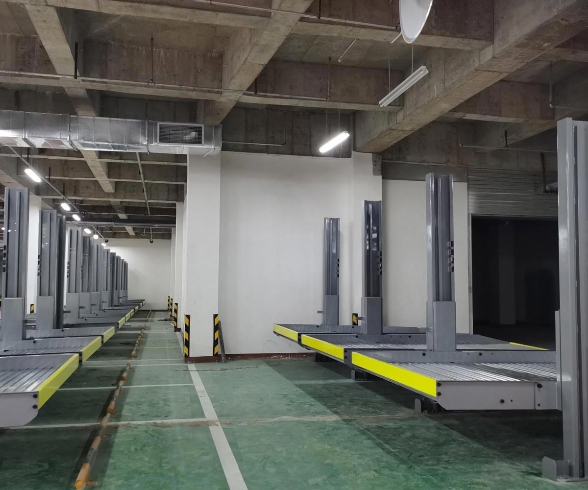 贵州四柱简易升降类机械式立体停车设备改造