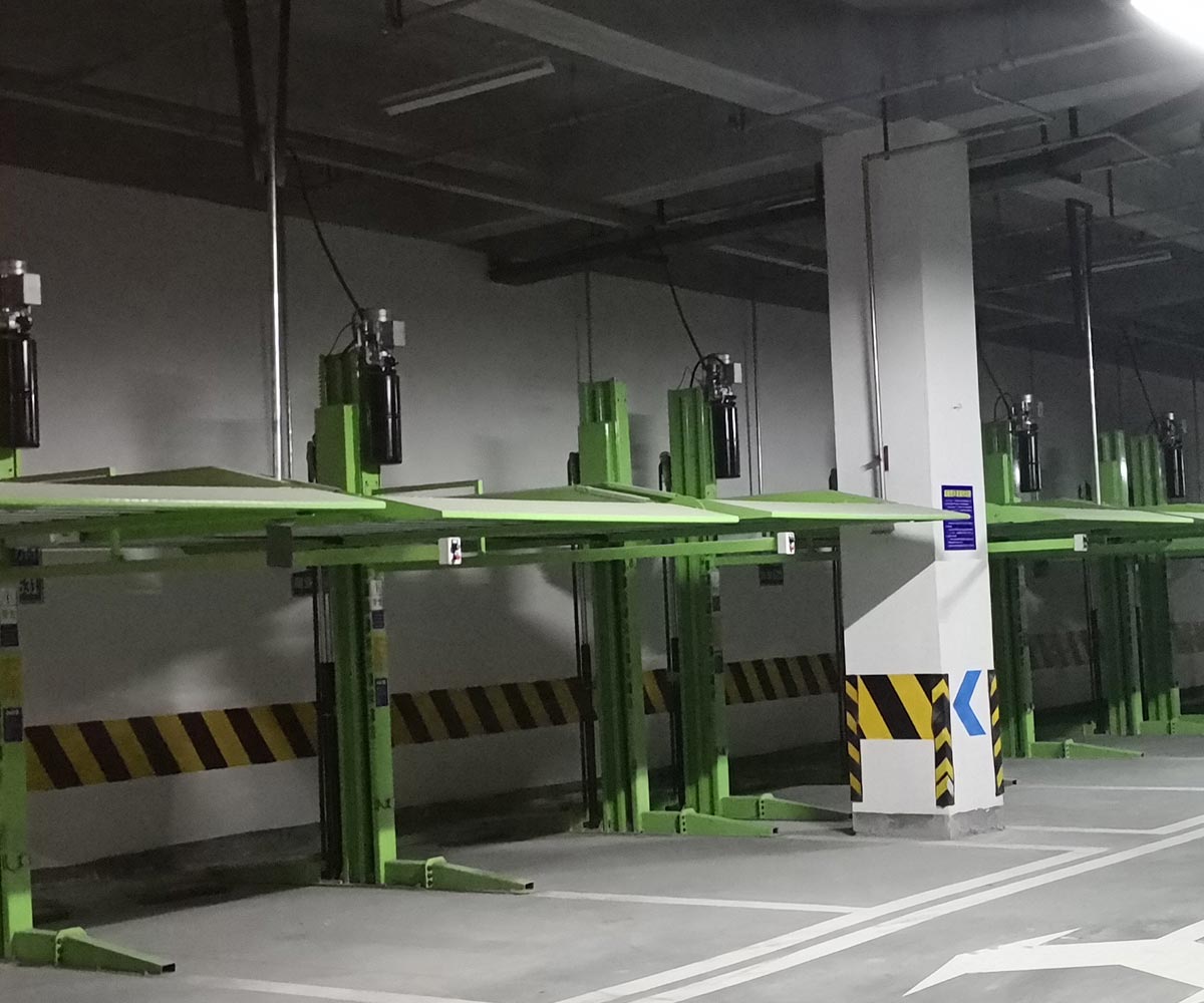 昭化双层简易式机械停车场