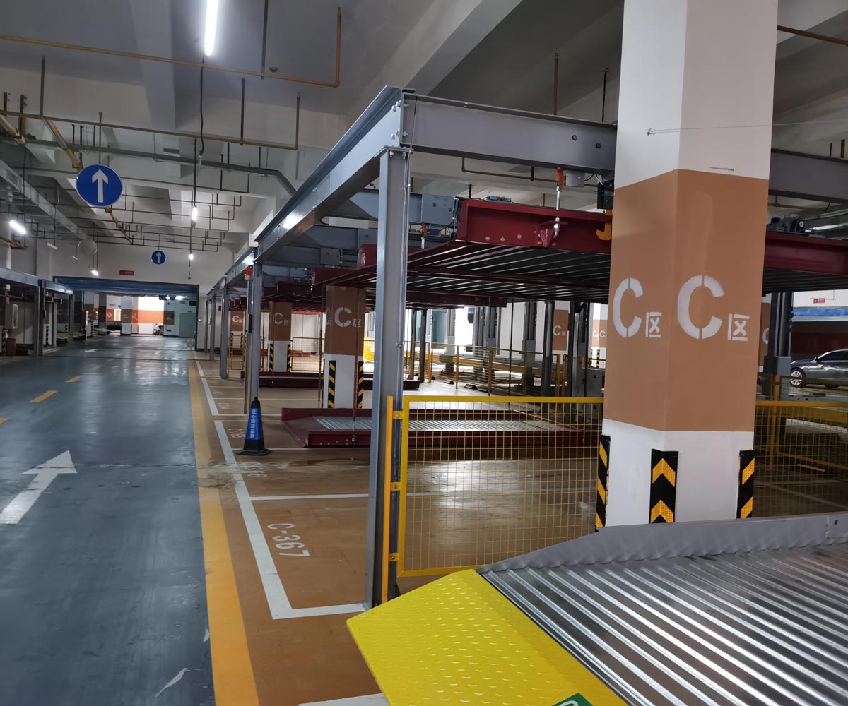 荣县地下室简易升降类机械式停车设备