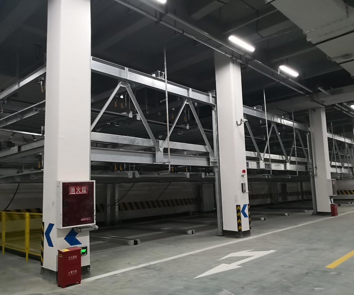 重庆二层升降停车立体车库