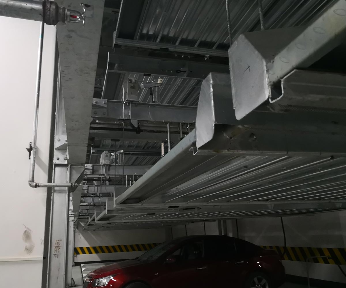 渝北PSH2二层升降横移立体车库